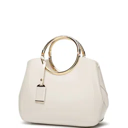SYGA Oversized Structured Handheld Bag with Tasselled image 1