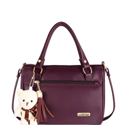 LOREM Structured Handheld Bag with Tasselled image 2