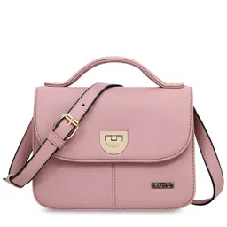 Exotic Structured Satchel Bag image 2