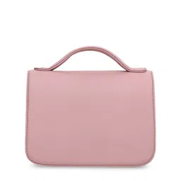 Exotic Structured Satchel Bag image 3