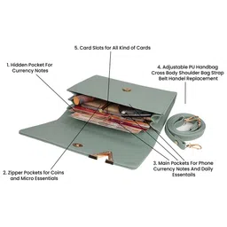YESSBENZA Structured Sling Bag image 5