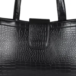 MINI WESST Textured Self Design Structured Handheld Bag image 3