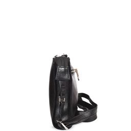 Sassora Textured Leather Structured Sling Bag image 3