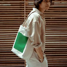 DailyObjects Oversized Structured Hobo Bag with Tasselled image 3
