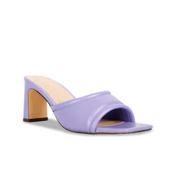 London Rag PU Party Block Peep Toes with Tassels-picture-1