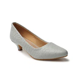 ICONICS Pointed Toe Block Pumps image 4