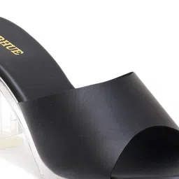 FABBHUE Open Toe Block Heels image 5