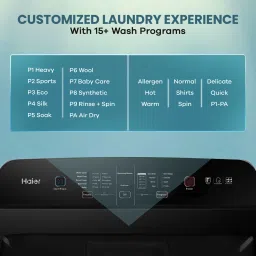 haier 7 kg Fully Automatic Top Load Grey image 4