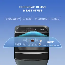 acer 10 kg Fully Automatic Top Load with In-built Heater Grey image 4