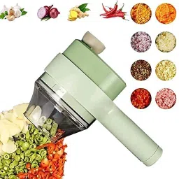 4 in 1 Electric Handheld Cooking Hammer Vegetable Cutter Electric Vegetable & Fruit Chopper-picture-8