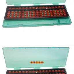 Abacus math learning kit for kids Brown 17 rod with box ( Pack of 2 )-image-23