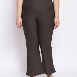 Amydus Women Plus Size Flared Trousers-picture-19