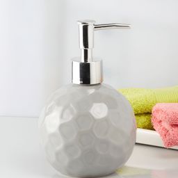Kookee Grey Abstract Ceramic Soap Dispenser-13