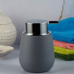Kookee Grey Cylinder Shaped Soap Dispenser-25