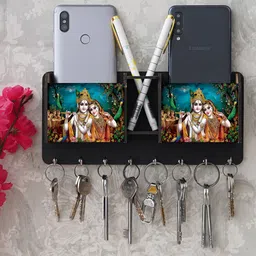 CAPIO ART Brown Multipurpose Key Holder-16