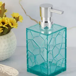 Kookee Blue Abstract Printed Soap Dispenser image 3