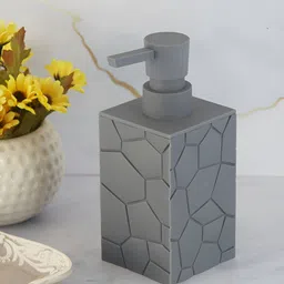 Kookee Grey Abstract Printed Soap Dispenser image 3