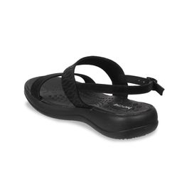 Mochi Textured Open Toe Comfort Heels With Buckles image 5