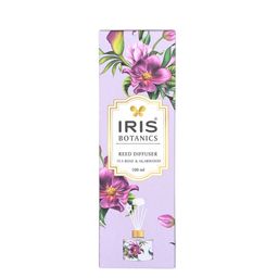Iris Botanics Reed Green & Purple Floral Tea Rose & Agarwood Reed Diffuser Set 100 ml-15