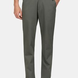 Blackberrys Men Olive Green Solid Comfort Trousers-image-54