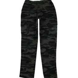 Gini and Jony Boys Camouflage Printed Cotton Trousers-image-5