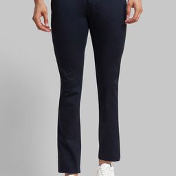 Parx Men Slim Fit Mid-Rise Regular Trousers-image-92