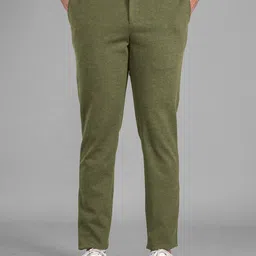 The Pant Project Men Tailored Wrinkle Free Soft-Stretch-Comfort Slim Fit Trousers-18