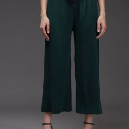 TANDUL Women Smart Organic Cotton Parallel Trousers-image-25