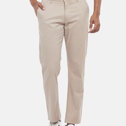 BYFORD by Pantaloons Men Khaki Slim Fit Trousers-picture-43