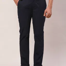 Raymond Men Slim-Fit Mid-Rise Formal Trousers-image-64