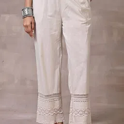Lakshita Women Smart Straight Fit Easy Wash Trousers-image-92