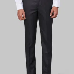 Park Avenue Men Grey Slim Fit Trouser-image-30