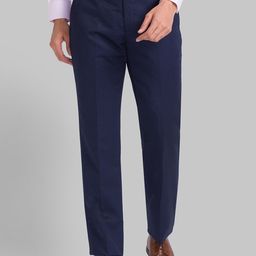 Park Avenue Men Blue Trousers-image-53