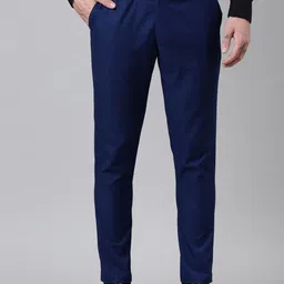 Kryptic Men Mid-Rise Tapered Fit Trousers-image-76