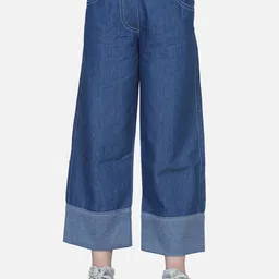 AWW HUNNIE Girls Smart Loose Fit Culottes Trousers-image-35