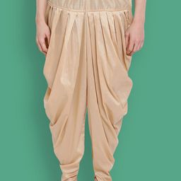 Sangria Men Loose Fit Cowl Dhoti Pants-18
