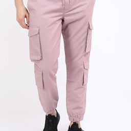 HIGHLANDER Men Mauve Joggers Trouser-picture-14