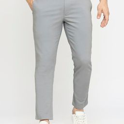 Basics Men Mid-Rise Tapered Fit Trousers-image-90