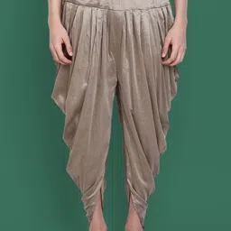 Sangria Men Loose Fit Cowl Dhoti Pants-51