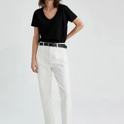 DeFacto Women Light Shade Pure Cotton Jeans-image-79