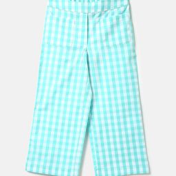 United Colors of Benetton Kids Girls Checked Culottes Trousers-35