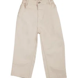 GJ baby Boys Mid-Rise Cotton Plain Slim Fit Chinos Trousers-image-70