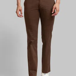 Parx Men Tapered Fit Mid-Rise Regular Trousers-image-93