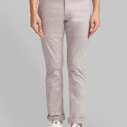 Parx Men Grey Tapered Fit Trousers-image-68