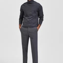 SELECTED Men Slim Fit Formal Trousers-image-94