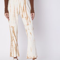 Vero Moda Women White Tie and Dye Printed High-Rise Culottes Trousers-picture-20
