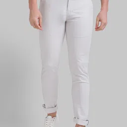 Parx Men Grey Slim Fit Trousers-image-65