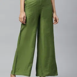 Tulsattva Women  Smart Flared Easy Wash Trouser-image-50