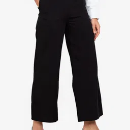 ZALORA WORK Women Black Formal Trousers-image-46