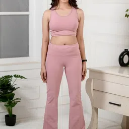Mlada Women Original Flared Low-Rise Lint Free Bootcut Trousers-image-31
